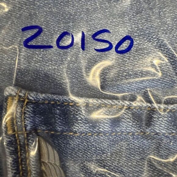 Rock & Republic Hula Denim Shorts Distressed Bandana Print Size 12 - Picture 13 of 13